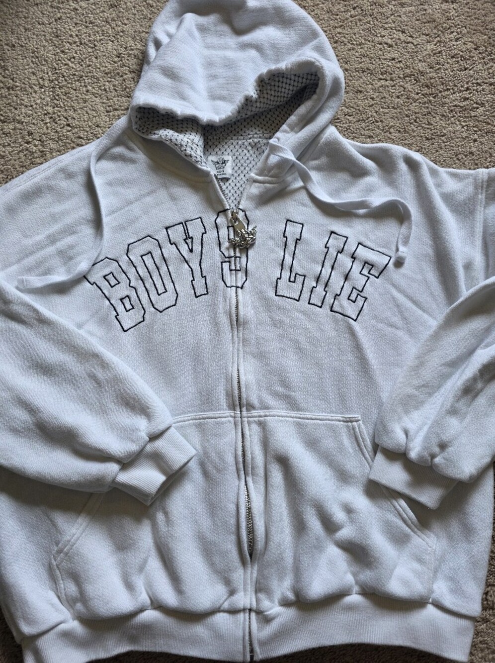 Boys Lie Boardwalk Harley Hoodie Size XS/S
